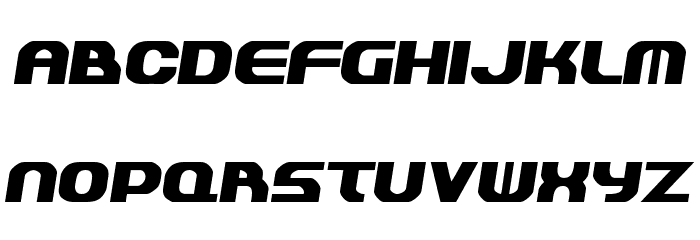 Plastique Font LOWERCASE
