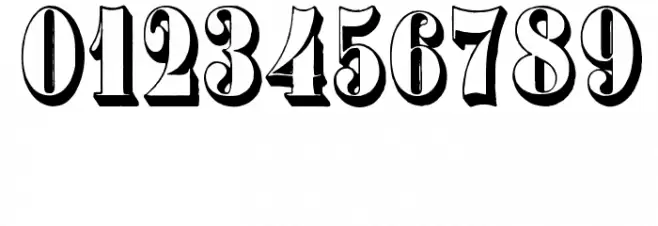 Plastische Plakat-Antiqua Font OTHER CHARS