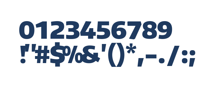 Plata Sans Black Other Characters