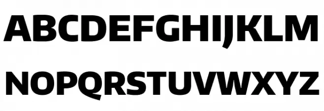 Plata Sans Black Шрифта ВЕРХНИЙ
