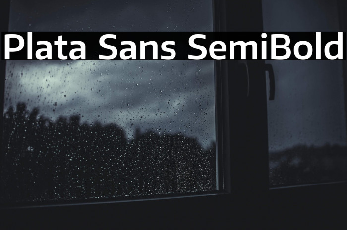 Plata Sans SemiBold Example 2