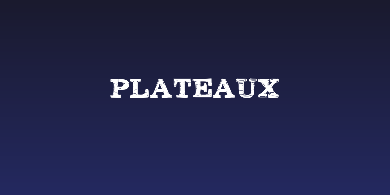 Plateaux Social Header