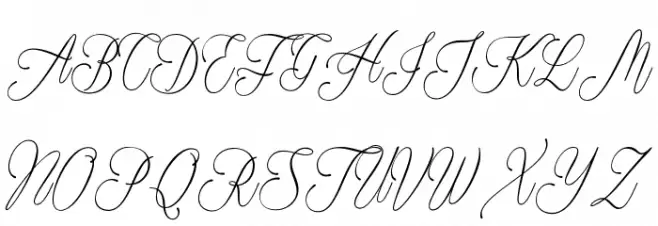 Plates Napery Personal Use Schriftart Groß