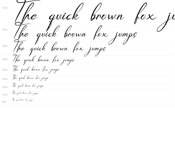 Platform Italic Waterfall