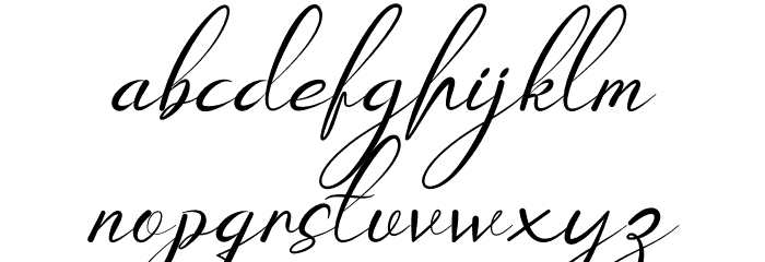 Platform Italic Font LOWERCASE