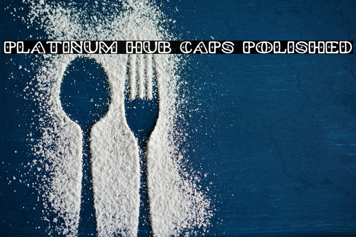 Platinum Hub Caps Polished Example 3