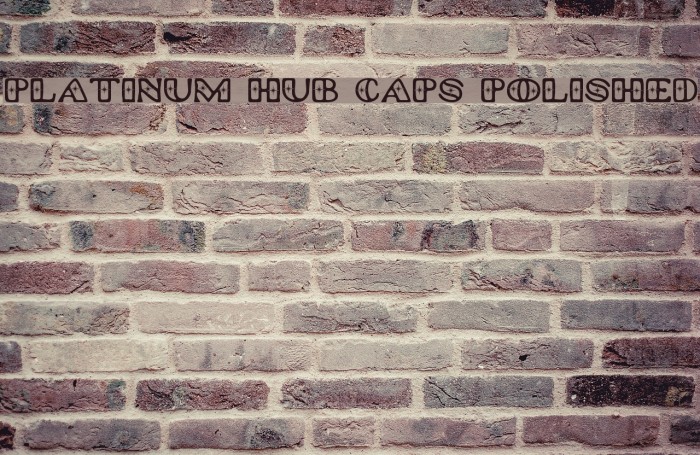 Platinum Hub Caps Polished Example 3