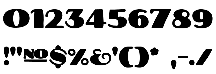 Platinum Hub Caps Solid Font OTHER CHARS
