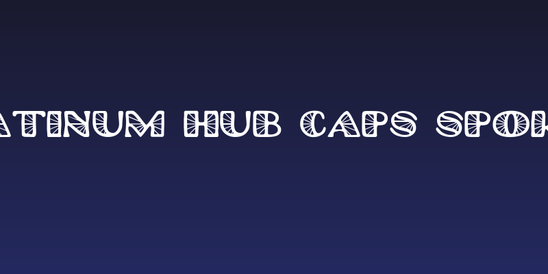 Platinum Hub Caps Spoked Social Header