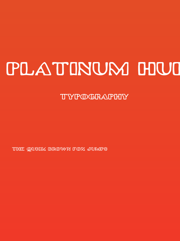 Platinum Hub Caps Poster