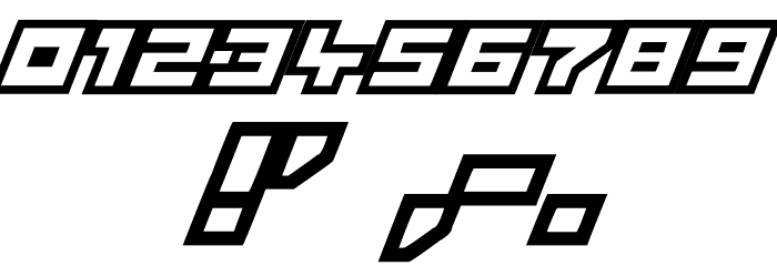 Platinum Sign Over Font OTHER CHARS