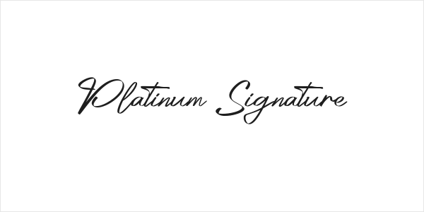 Platinum Signature Logo