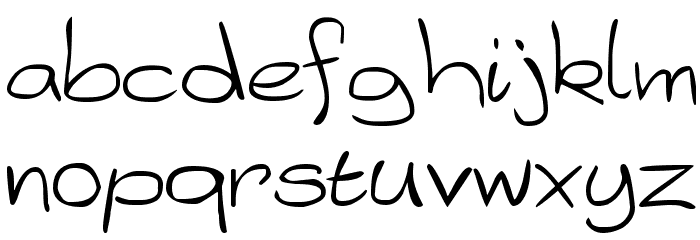 Platly Font LOWERCASE