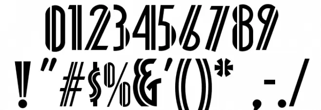 Platonick NF Font OTHER CHARS