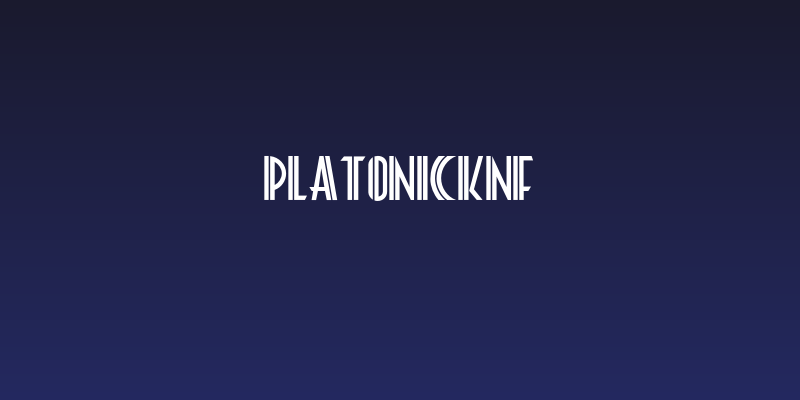 PlatonickNF Social Header