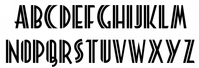 PlatonickNF Font LOWERCASE