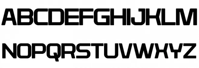 Plavsky Bold Schriftart Groß