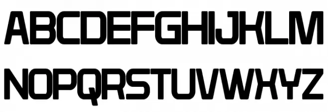 Plavsky Condensed Bold Шрифта ВЕРХНИЙ