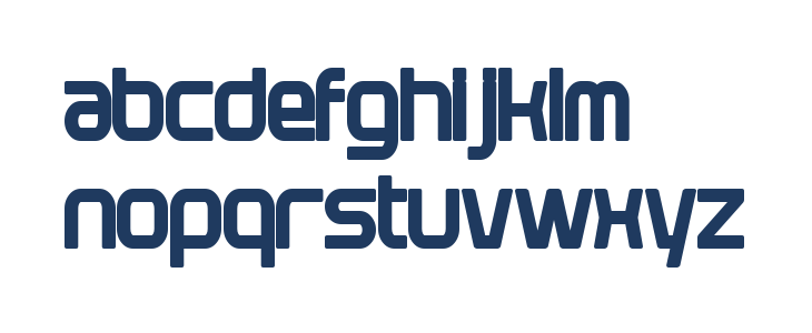 Plavsky Condensed Bold Lowercase