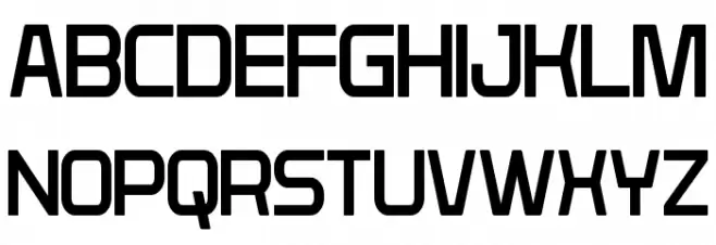 Plavsky Condensed Fonte MAIÚSCULAS