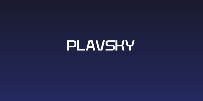 Plavsky Social Header