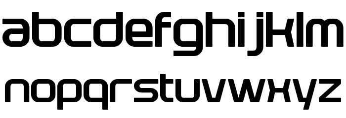 Plavsky Font LOWERCASE