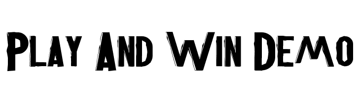 Play And Win Demo  font caratteri gratis