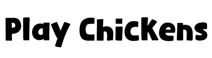 Play Chickens  font caratteri gratis