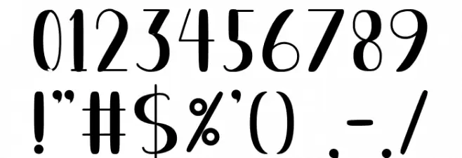 Play Date Font OTHER CHARS