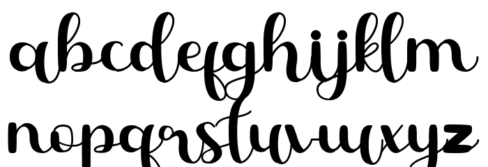 Play Date Font LOWERCASE