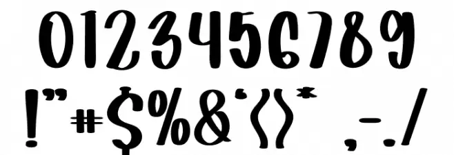 Play Gaming Font OTHER CHARS