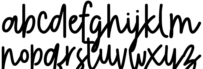 Play Ground DEMO Font LOWERCASE