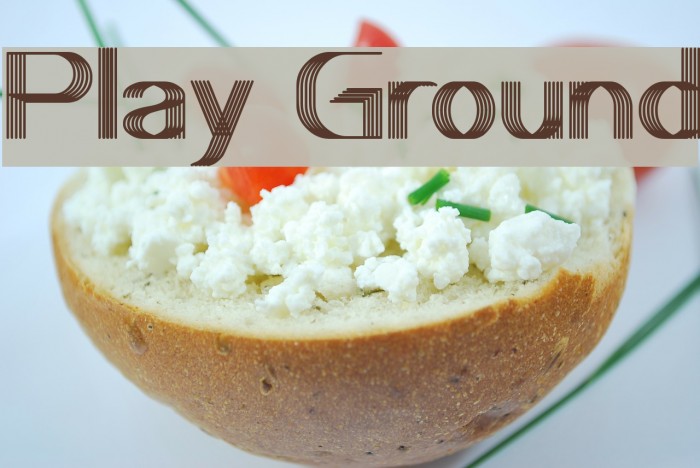 Play Ground Font examples