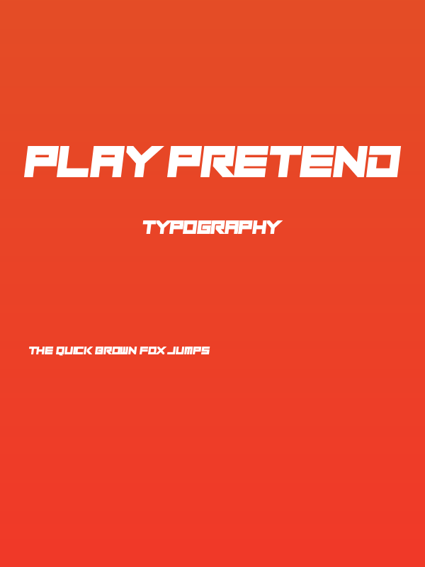 Play Pretend Poster