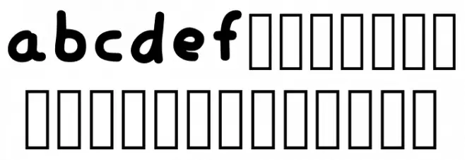 Play - Regular Demo Font Litere mici