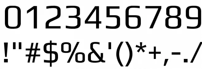 Play Regular Font OTHER CHARS