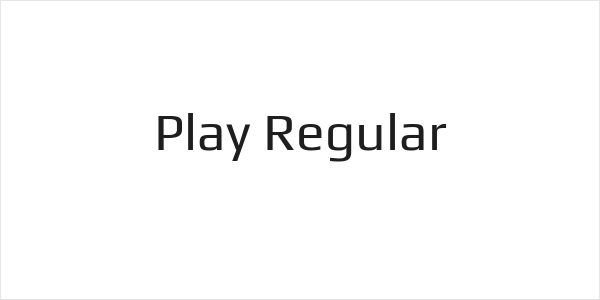 Play Regular Logo