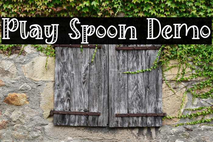 Play Spoon Demo Example 1