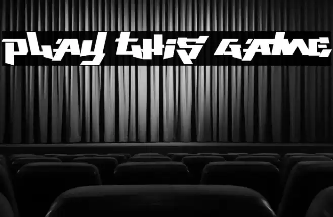 Play This Game Шрифта examples