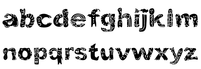 Play Toon Personal Use Font LOWERCASE