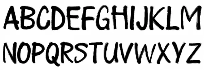 Play all day Regular Schriftart Kleinbuchstaben