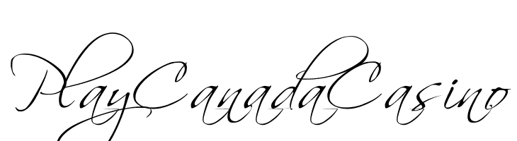 PlayCanadaCasino Font