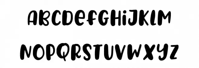 PlayCheerful フォント 大文字