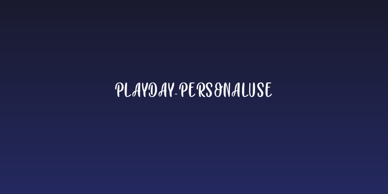 PlayDay-PersonalUse Social Header