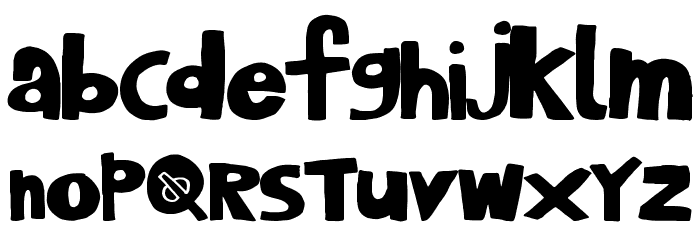 PlayHouse Font LOWERCASE