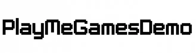 PlayMeGames Demo  フリーフォントのダウンロード