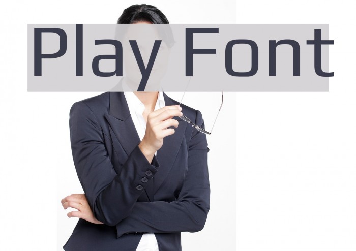 Play Font examples