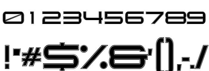 Playa Extended College Regular Font OTHER CHARS