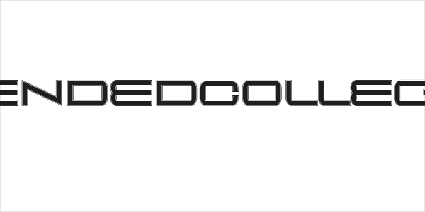 Playa Extended College Regular Logo