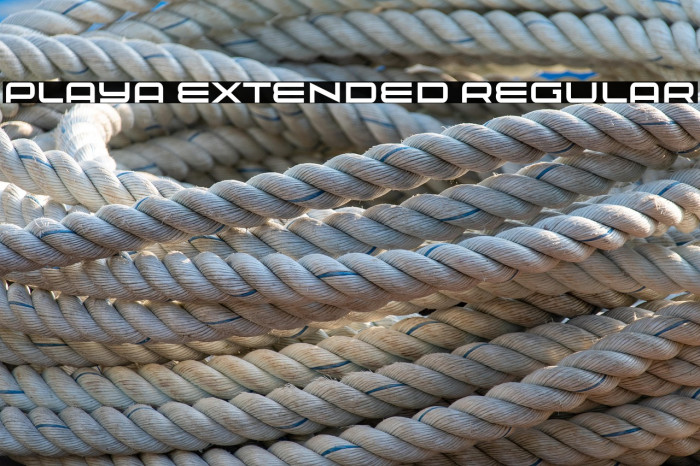 Playa Extended Regular Example 2